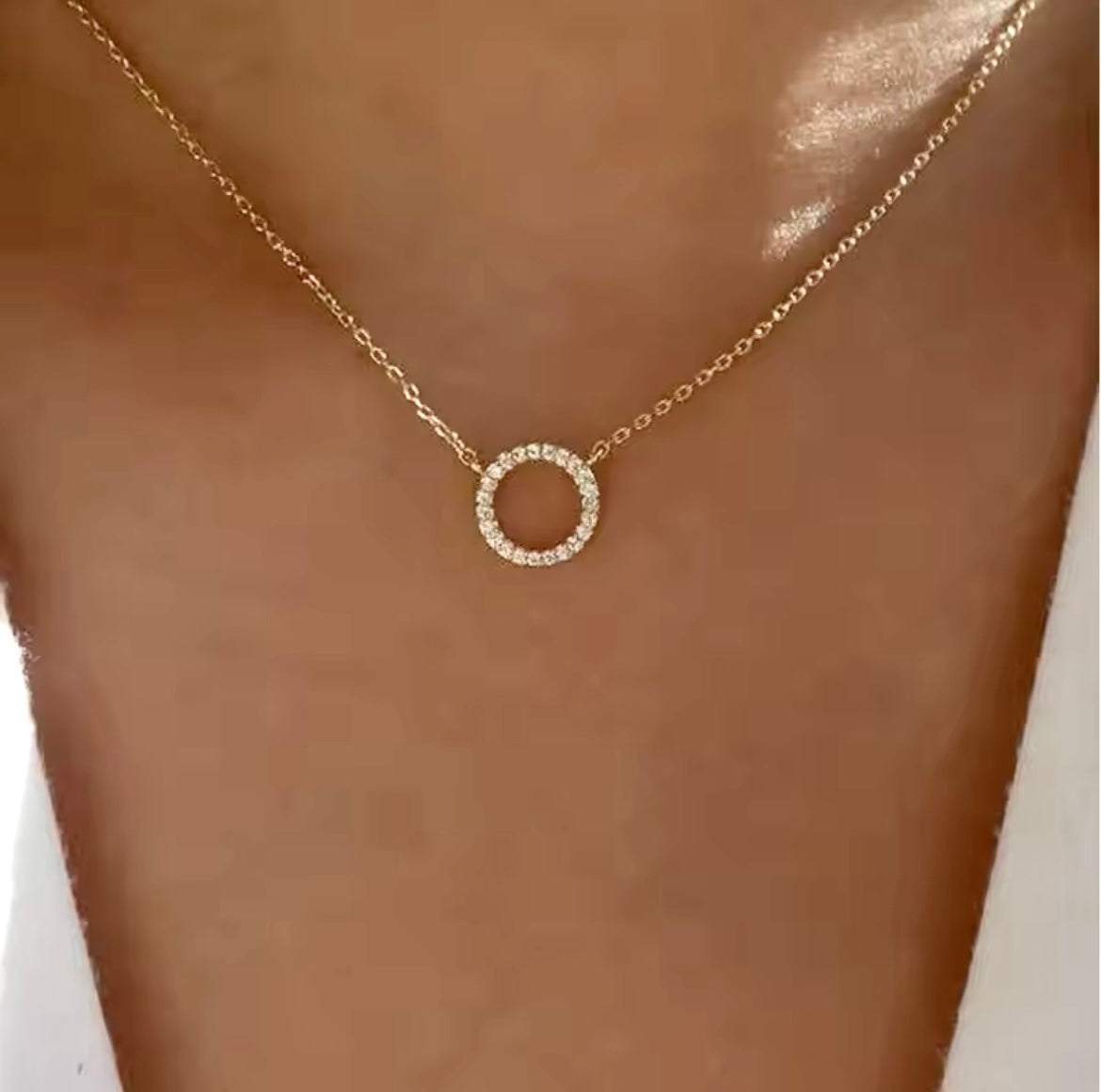 Collana Color Oro con Simbolo di Infinito