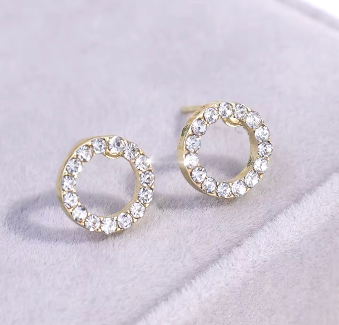 Orecchini Golden Infinite